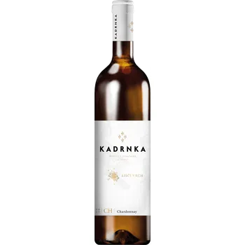 Víno Chardonnay, pozdní sběr, "Březí, Liščí vrch", K3, Kadrnka