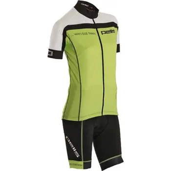 cyklistický dres Dámský dres Pell's WHO ELSE zelený S