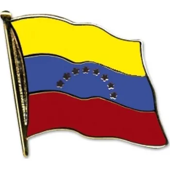 Odznak (pins) 20mm vlajka Venezuela - barevný