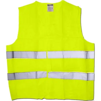 reflexní vesta Výstražná reflexní vesta žlutá velikost XL 120g