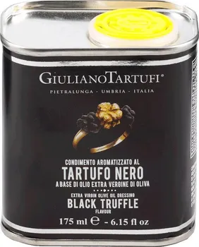 Rostlinný olej Giuliano Tartufi Extra panenský olivový olej s černým lanýžem 175 ml