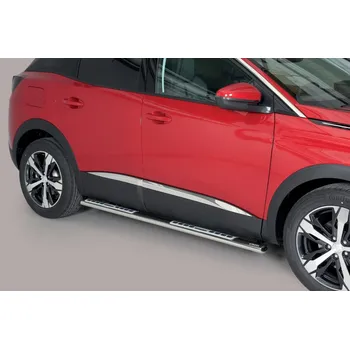 Tuning Boční ochrana PEUGEOT 3008 2018- Misutonida DSP/431 Leštěný nerez