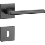 AT - PYROLA - HR 7S rozety BB, klika/klika BS - Černá matná