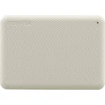 Toshiba Canvio Advance White 2020, Canvio Advance, 4 TB, externí HDD 6,35 cm (2,5), USB 3.2 (Gen 1x1) , bílá, HDTCA40EW3