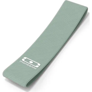 Svačinový box Náhradní pásek MonBento Strip Bloom Green | zelená