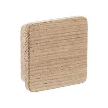Nábytkové kování TULIP Úchytka Square dub surový + šroubky (TULIP Úchytka Square dub surový + šroubky)