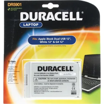 Počítač Baterie Duracell Apple iBook (Dual USB 12) - 10.8v 4400mAh - Li-Ion 332