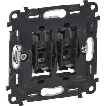 vypínač Legrand instalační spínač Valena Life Allure šedá 752005 1 ks