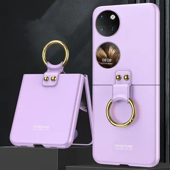 GKK 45231 GKK HOOK Plastový kryt s držákem Huawei P50 Pocket fialový