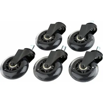 Kolečko zátěžové Premium, pogumované, průměr 73 mm, čep 11 mm