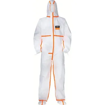 pracovní tričko uvex 8909412 Overall UVEX Disposable coveralls vel. Oblečení: XL bílá