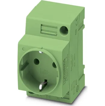 Elektrická zásuvka skříňový rozvaděč-zásuvka Phoenix Contact EO-CF/UT/GN zelená 1 ks