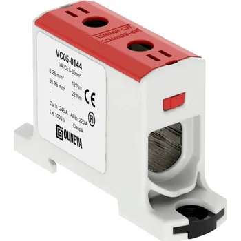 Rozvaděč Ouneva Group VC05-0144 blok rozvaděče šroubovací červená 1 ks