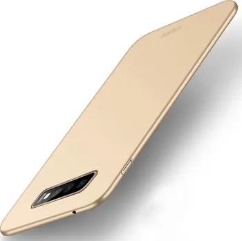 Pouzdro na mobilní telefon MOFI 13257 MOFI Ultratenký kryt Samsung Galaxy S10 zlatý