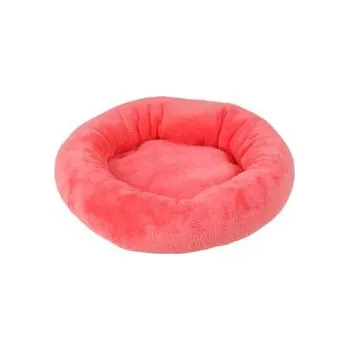 Pelíšek pro psa Pelech Amélie plyš kulatý 40cm Jahoda A18 1ks