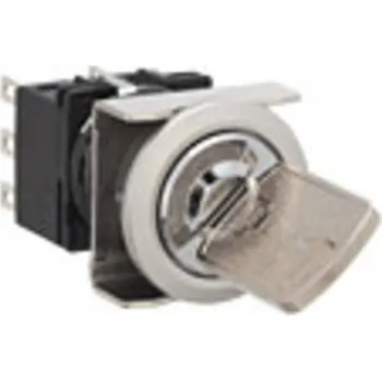 vypínač Idec LB6MK-21T6B klíčový spínač 250 V 5 A 1x vyp/(zap) 1 x 90 ° IP65 1 ks