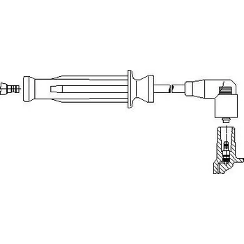 Zapalovací kabel zapalovací kabel, , BREMI, 465/91