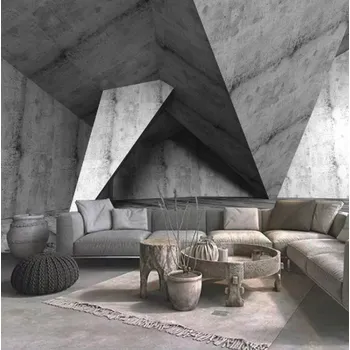 Fototapeta Solution Media 3D tapeta - Abstraktní betonová zeď MU3032 3 - 3D Relief - Vliesová tapeta - 320g/m2