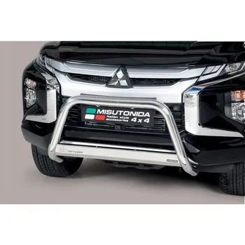 Tuning Přední ochranný rám Medium MITSUBISHI L200 2019- Misutonida EC/MED460 Leštěný nerez