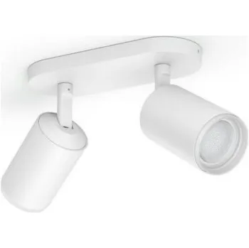 Žárovka Bluetooth LED bodové svítidlo Philips Hue Fugato 50632/31/P7 2xGU10/5,7W 2000-6500K RGB