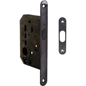 Dveřní kování FT - Zámek na posuvné dveře 62/50 PZ PZ otvor pro vložku OGR - Bronz česaný lesklý