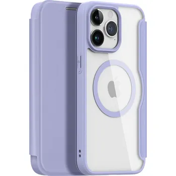 Pouzdro na mobilní telefon Dux Ducis pouzdro Skin X PRO pouzdro s MagSafe / Apple iPhone 15 PRO (6,1") purple/fialové