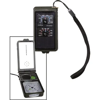 Outdoorové vybavení Kompas multifunkční Mil-Tec - olivový-černý