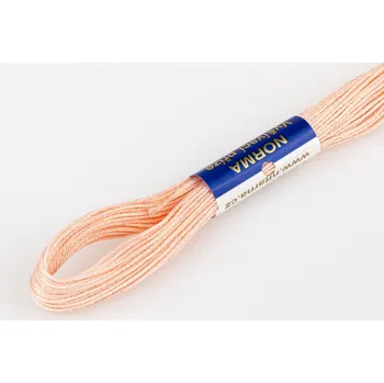 Příze Vyšívací příze NORMA / BAVLNKA 2312 krevetová oranžová, jednobarevná, 1,5g/15m