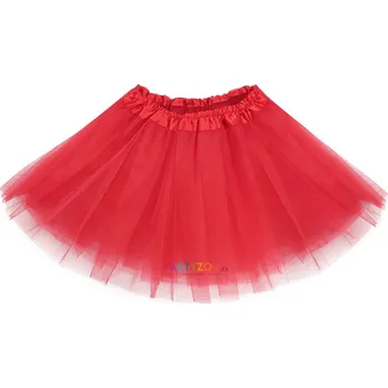Karnevalový doplněk Dětská tutu sukýnka Červená