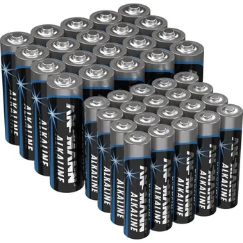 RC náhradní díl Ansmann sada baterií AAA, AA 40 ks