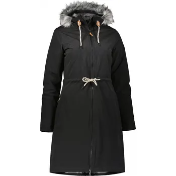 Dámský kabát Dámský kabát ALTISPORT VOLENA LCTB218 ČERNÁ XXL