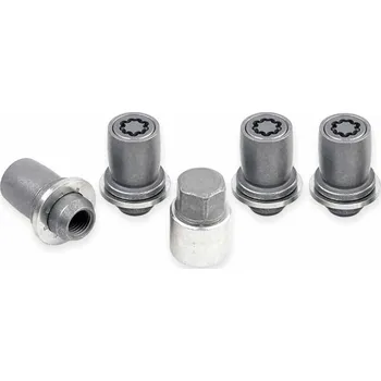 Matice na kolo Pojistné bezpečnostní matice M14x1,5 plochá + podložka, klíč 22 mm, STARLOCK AG7/E