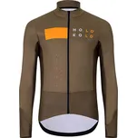 HOLOKOLO Cyklistická zateplená bunda - ELEMENT - hnědá