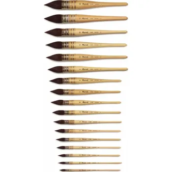 Umělecký štětec Štětec Raphael Lavis šedá veverka, kulatý, 0