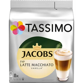 TASSIMO JACOBS LATTE MACCHIATO VANILKA NĚMECKO!