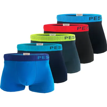 Chlapecké spodní prádlo FANNIFEN Teen bavlněné boxerky U1063 4ks v balení Barva: Mix, Velikost: L/XL