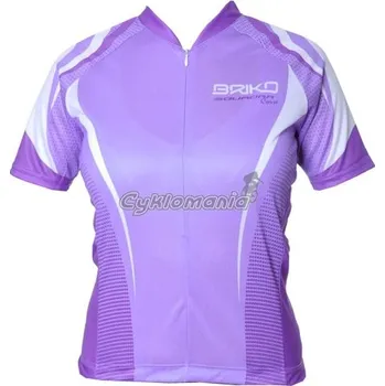 cyklistický dres Dámský dres Briko Klub lady lilac 12 S