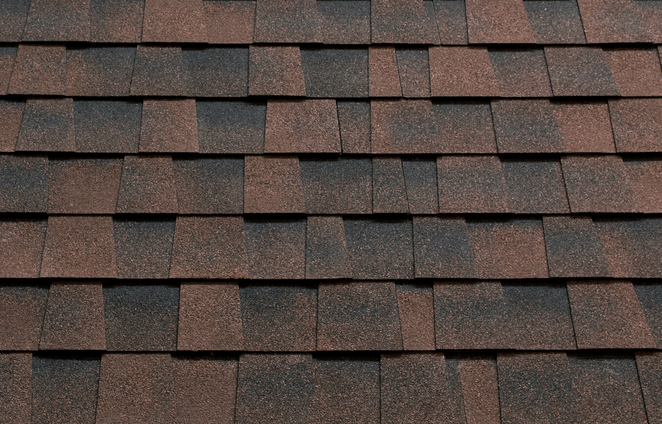 Asfaltový střešní šindel Katepal Mansion – hnědý