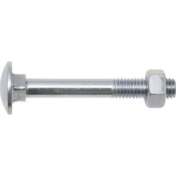 Šroub SWG 223 6 40 67 vratový šroub 6 mm 40 mm čtyřhran DIN 603 ocel pozinkované 50 ks