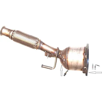 Katalyzátor Výfuk JMJ - katalyzátor výfuku CITROEN C5 I 2.0 HDi Turbo Diesel, PEUGEOT 407 2.0 HDi Turbo Diesel (PR 1080248 [090-508])