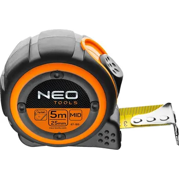 metr NEO TOOLS Ocelový kapesní metr 5 m x 25 mm