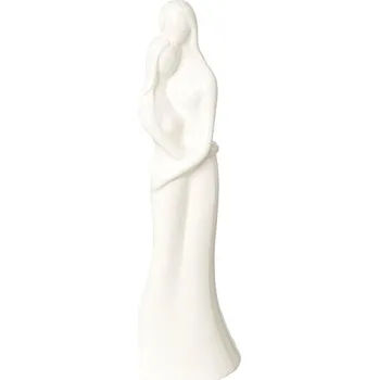 Gasper Keramická dekorace stojící ženy 27 cm bílá