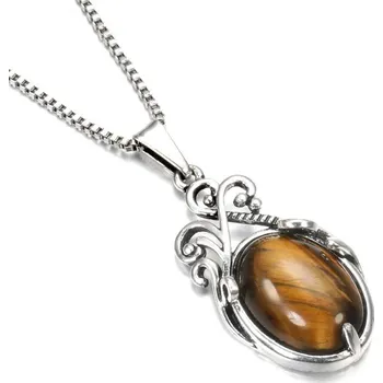 Přívěsek na krk - Tygří oko (Tygří oko, přívěsek na krk)