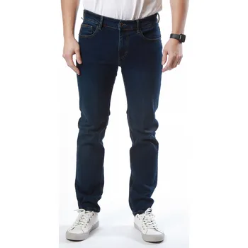 Pánské džíny CROSS pánské regular fit džíny Jack 194-646 dark mid blue Velikost: 31/32