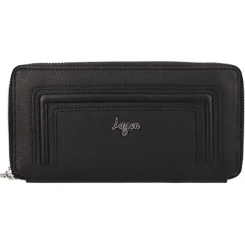 Peněženka Dámská kožená peněženka Lagen Arzea - černá