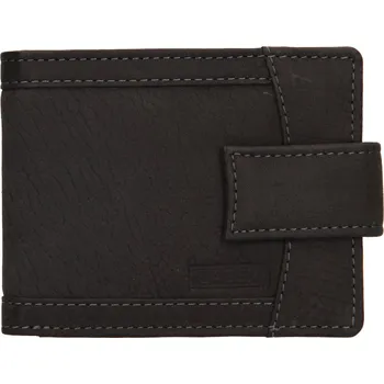 Módní doplněk pánská peněženka kožená V-05/W-černá - BLK