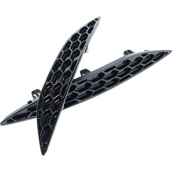 Plachta na motorové vozidlo ACEXXON náhrada zadních odrazek ve vzoru včelí plástve pro VW Golf 7 R před faceliftem, barva lesklá