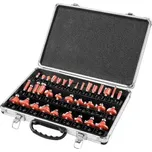 VIDIOVE FRÉZY, STOPKA 8 MM, SADA 35 ks, , TOPEX, 56H240