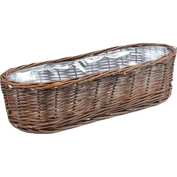 Truhlík Proutídekorace Truhlík proutěný oválný 40 cm