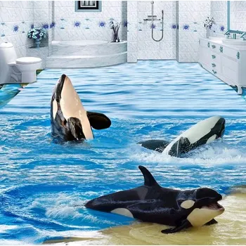 Fototapeta Solution Media 3D tapeta na podlahu - Kosatky MU2970